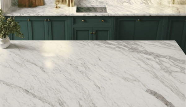 Столешница из мрамора Bianco Carrara (Бьянко Каррара)